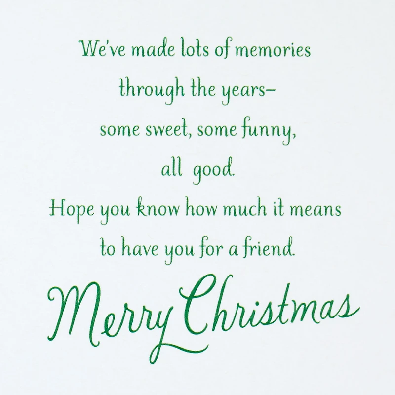 Friends Make Life Merrier Christmas Card for only USD 4.99 | Hallmark