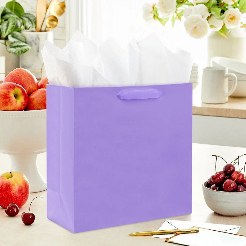 10.4" Lavender Large Square Gift Bag for only USD 4.49 | Hallmark