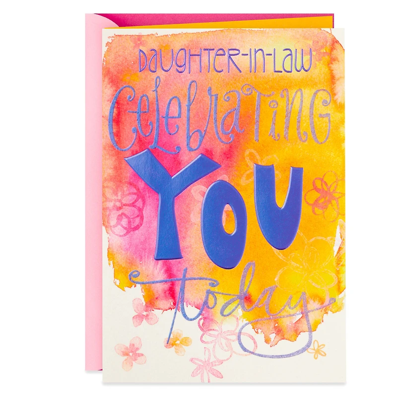 Loving Wife, Caring Mother Birthday Card for Daughter-in-Law for only USD 4.99 | Hallmark