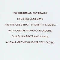 I Love How Close We Are Christmas Card for Daughter for only USD 5.99 | Hallmark