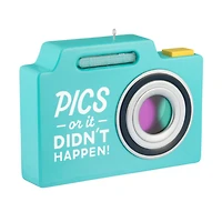 Pics or It Didn't Happen 2026 Personalized Ornament, Custom Photo for only USD 29.99 | Hallmark
