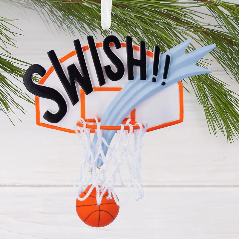 Swish Basketball Hallmark Ornament for only USD 14.99 | Hallmark