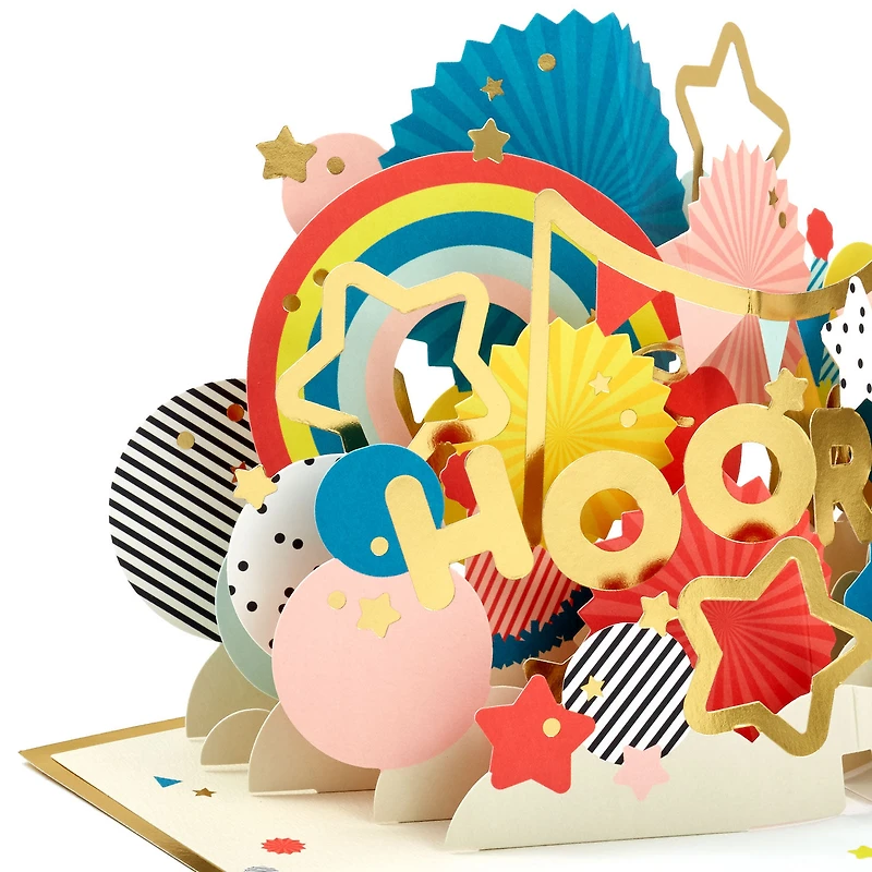 Time to Celebrate 3D Pop-Up Card for only USD 12.99 | Hallmark