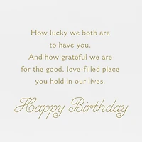 We're Lucky to Have You Birthday Card for Mom From Both for only USD 7.59 | Hallmark