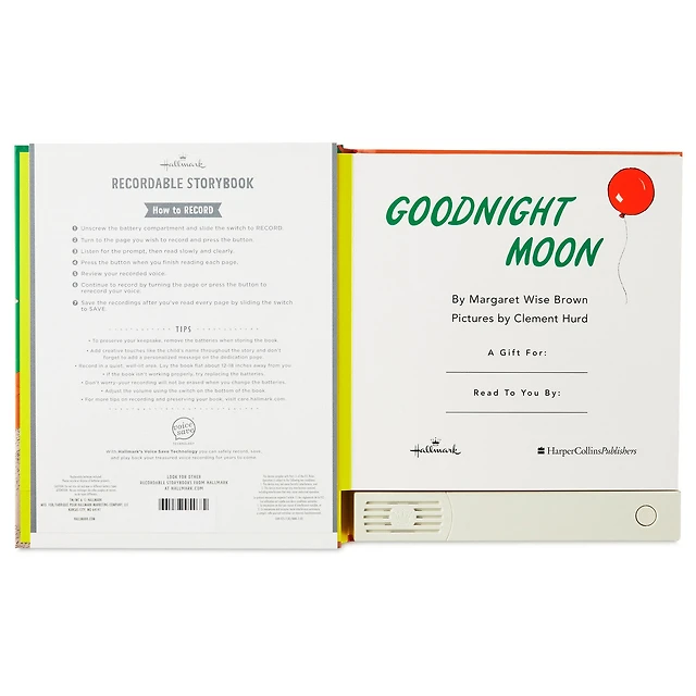 Goodnight Moon Recordable Storybook for only USD 39.99 | Hallmark