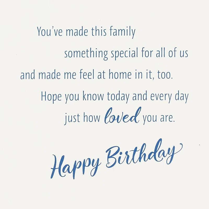 You've Made this Family Something Special Birthday Card for Mother-in-Law for only USD 6.59 | Hallmark