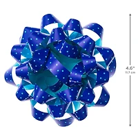 4.6" Turquoise Mini Dots on Blue Gift Bow for only USD 1.99 | Hallmark