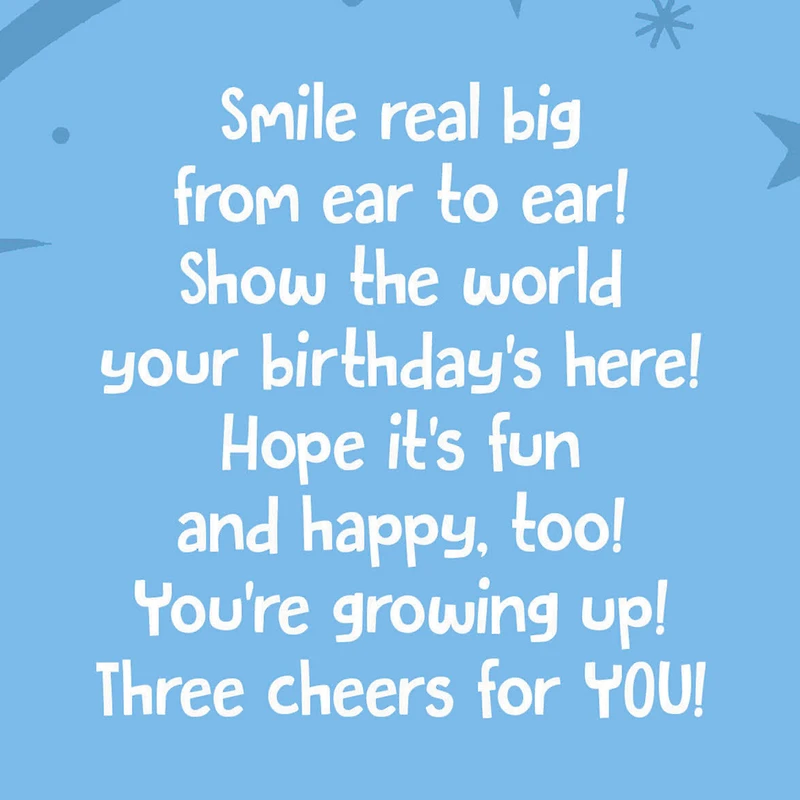 Disney Mickey Mouse Three Cheers for You Birthday Card for Kids for only USD 3.99 | Hallmark
