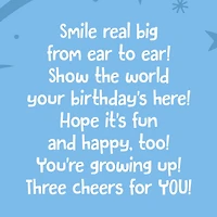 Disney Mickey Mouse Three Cheers for You Birthday Card for Kids for only USD 3.99 | Hallmark