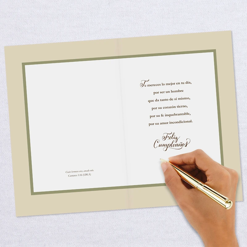 Husband and Friend Spanish-Language Religious Birthday Card for only USD 3.99 | Hallmark