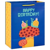 13" Happy Snails Large Birthday Gift Bag for only USD 4.99 | Hallmark