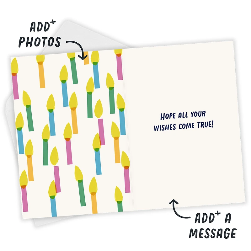 Birthday Candles Custom Card for only USD 4.99 | Hallmark