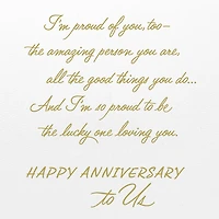 I'm Proud of Us Anniversary Card for only USD 8.99 | Hallmark