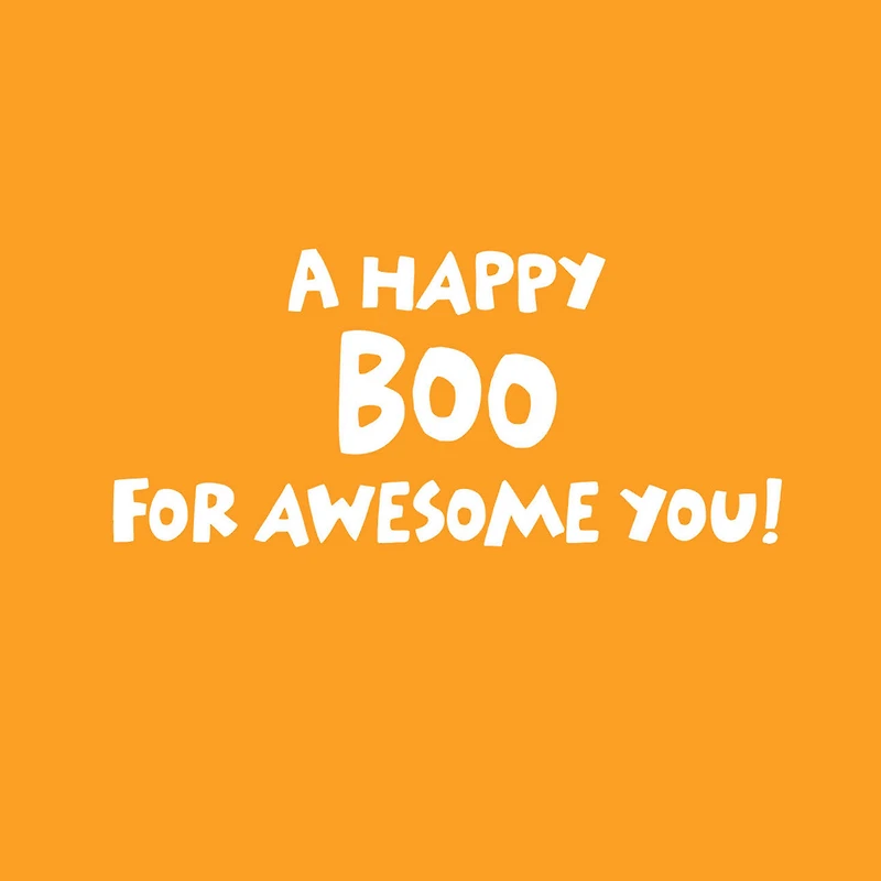 A Happy Boo for Awesome You Halloween Card for Kids for only USD 0.99 | Hallmark