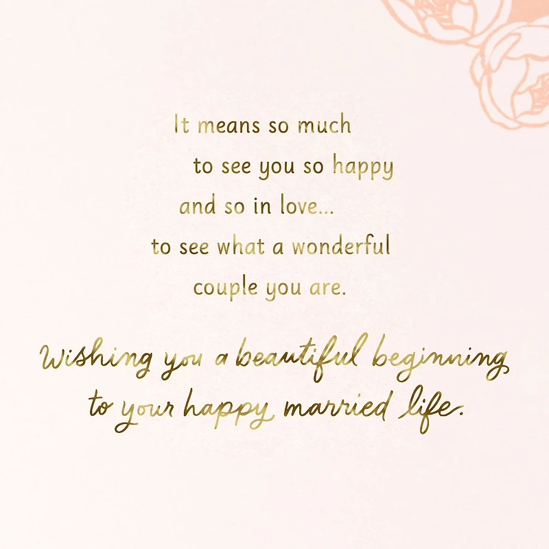 Celebrating You With Love Wedding Card for Granddaughter for only USD 4.59 | Hallmark
