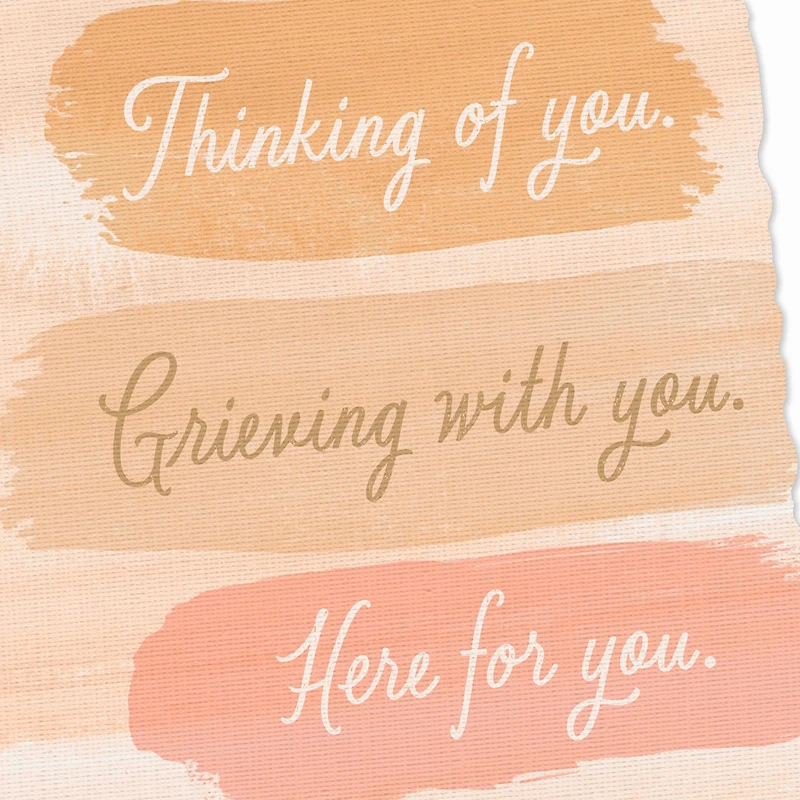 Here for You As Long As You Need Sympathy Card for only USD 3.99 | Hallmark