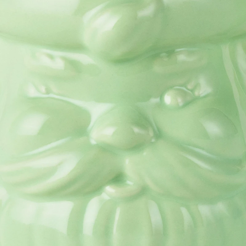 Mint Green Sculpted Santa Mug, 8 oz. for only USD 16.99 | Hallmark
