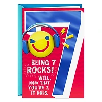 It Rocks to Be You 7th Birthday Card for only USD 3.99 | Hallmark