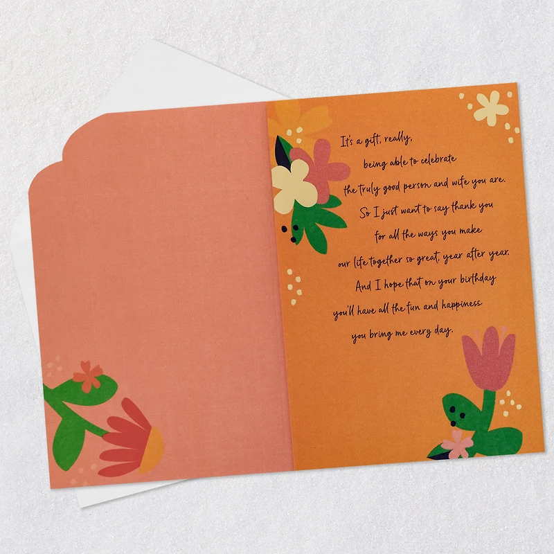 So Happy Being Married to You Birthday Card for Wife for only USD 5.99 | Hallmark