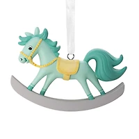 Baby Boy's First Christmas Rocking Horse 2025 Hallmark Ornament for only USD 14.99 | Hallmark
