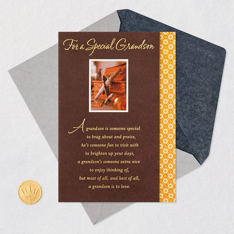 Pride, Joy and Love Birthday Card for Grandson for only USD 5.59 | Hallmark
