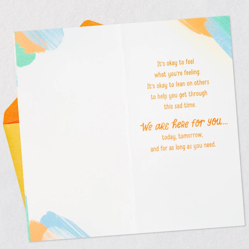 We Are Here for You Sympathy Card for only USD 2.99 | Hallmark