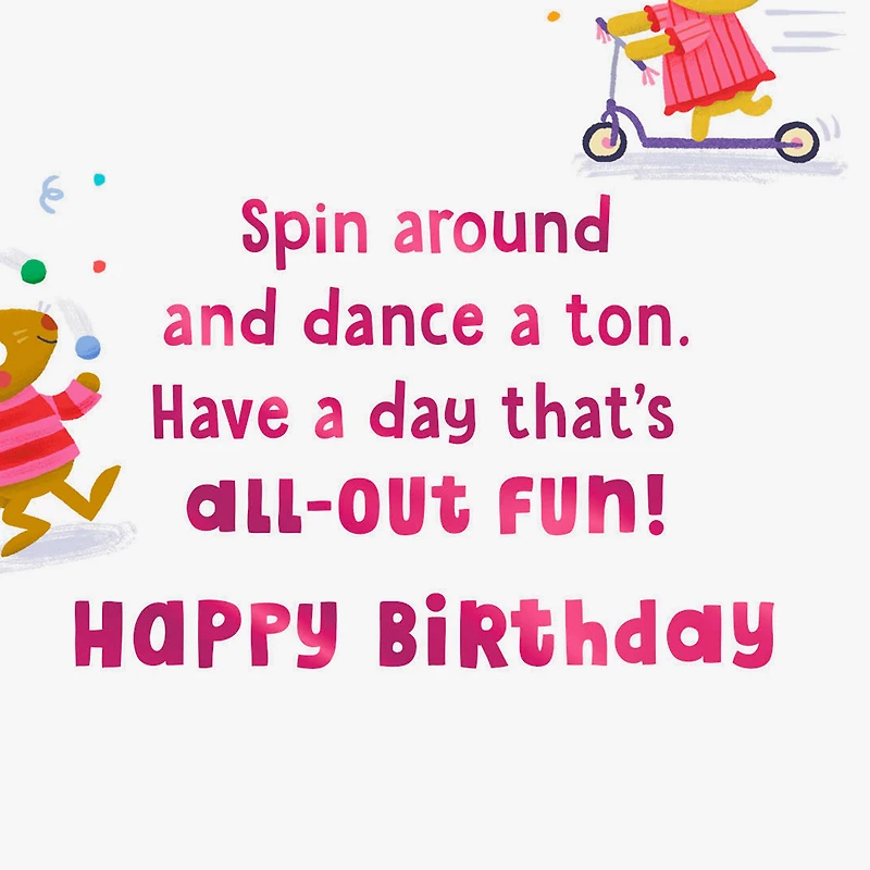 All-Out Fun Birthday Card for Kids for only USD 3.99 | Hallmark