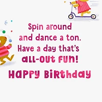 All-Out Fun Birthday Card for Kids for only USD 3.99 | Hallmark
