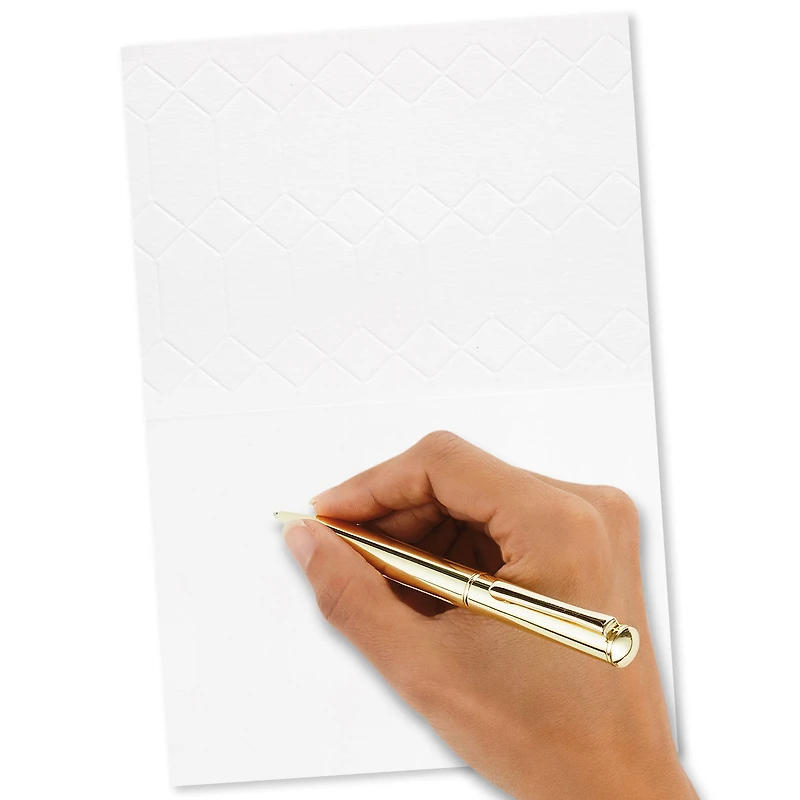 Gold Butterfly on Pink Blank Note Cards, Box of 8 for only USD 14.99 | Hallmark