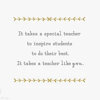 Disney Winnie the Pooh It Takes a Special Teacher Thank You Card for Teacher for only USD 2.99 | Hallmark