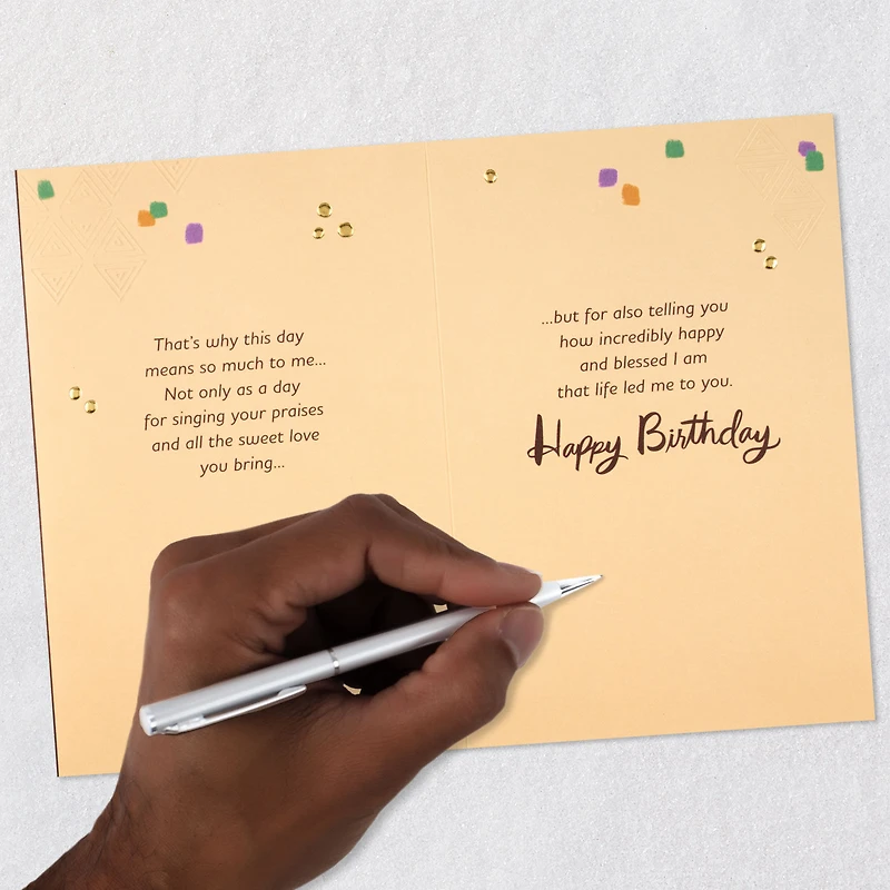 My Love, You Bless My Life Birthday Card for only USD 4.99 | Hallmark