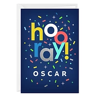 Personalized Hooray Celebration Card for only USD 4.99 | Hallmark