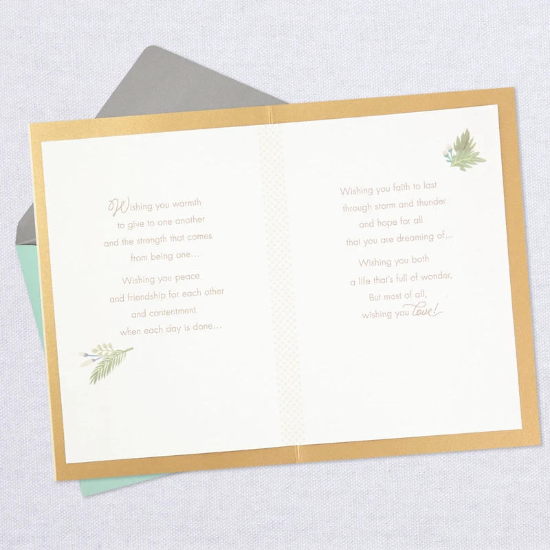 A Wish For Your Marriage Wedding Card for only USD 6.99 | Hallmark