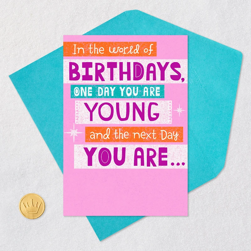 Forever Fabulous Funny Birthday Card for only USD 3.99 | Hallmark