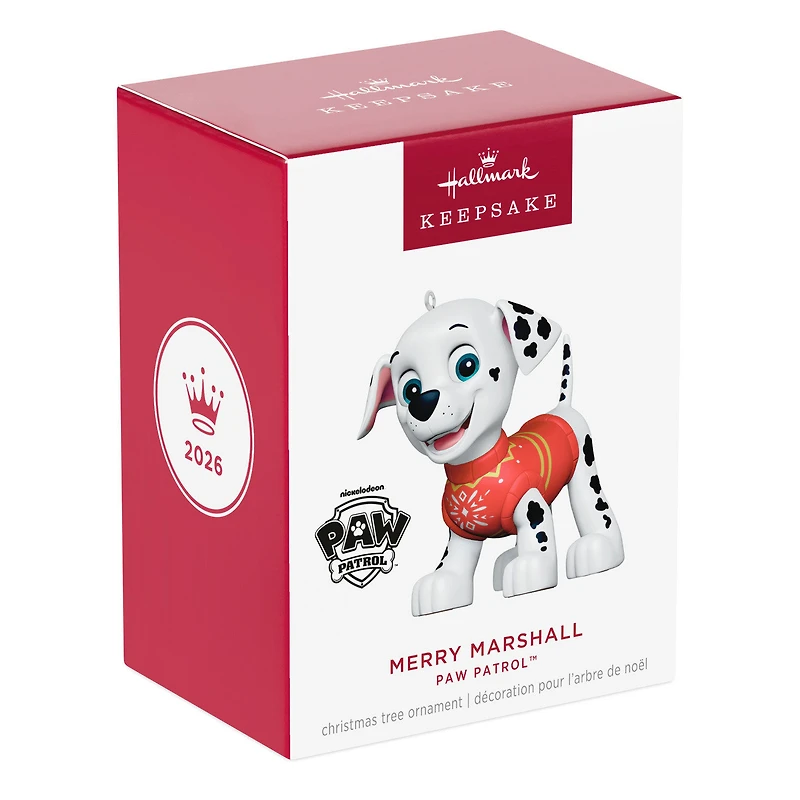 Paw Patrol™ Merry Marshall Ornament for only USD 23.99 | Hallmark