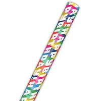 Angled All-Caps Happy Birthday Wrapping Paper, 20 sq. ft. for only USD 4.99 | Hallmark