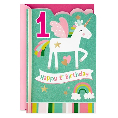 One Magical Year 1st Birthday Card for only USD 5.59 | Hallmark