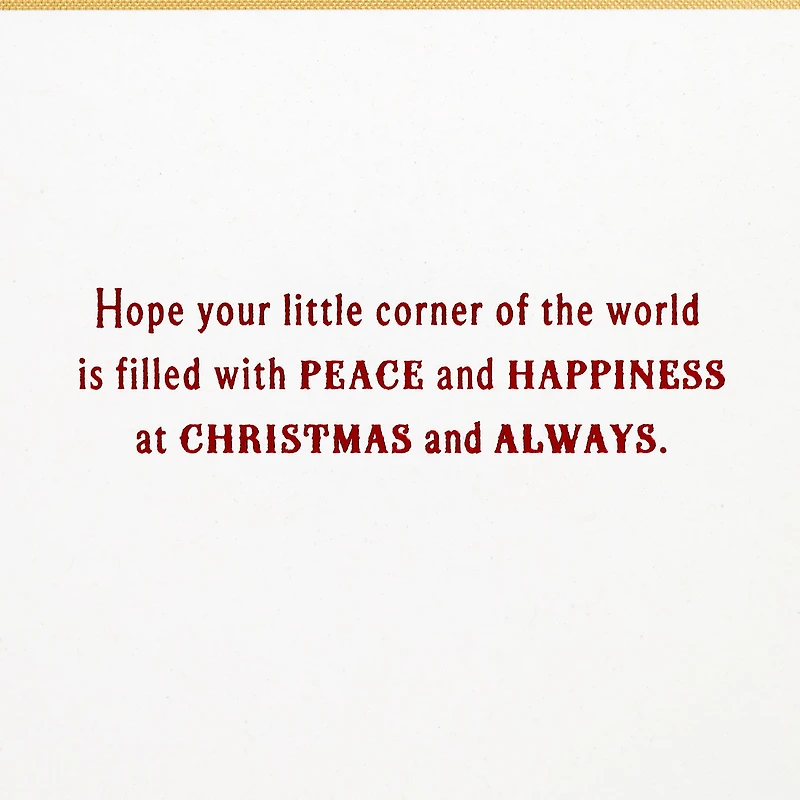 Peanuts® Snoopy and Woodstock Warm Wishes Christmas Card for only USD 5.99 | Hallmark