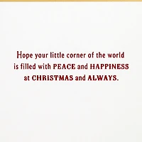 Peanuts® Snoopy and Woodstock Warm Wishes Christmas Card for only USD 5.99 | Hallmark