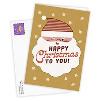 Vintage Happy Santa Custom Christmas Card for only USD 4.99 | Hallmark