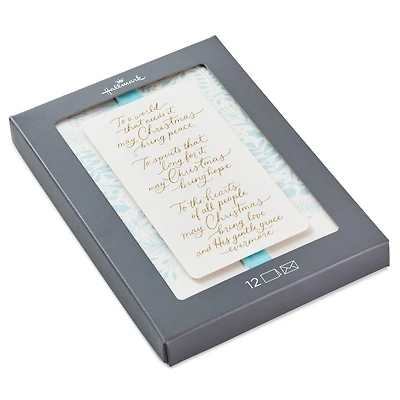 Peace to a World Boxed Christmas Cards, Pack of 12 for only USD 17.49 | Hallmark