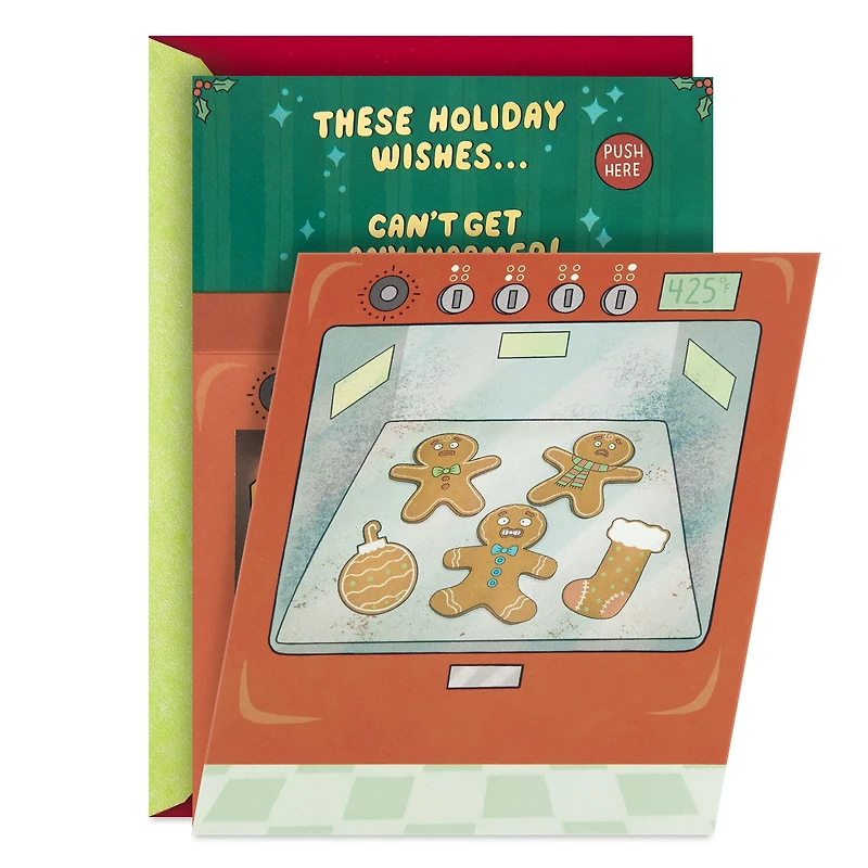 Warm Holiday Wishes Funny Musical Pop-Up Christmas Card With Light for only USD 8.99 | Hallmark