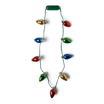 Lotsa Lites Holiday Frost LightUp Christmas Lights Necklace for only USD 12.99 | Hallmark