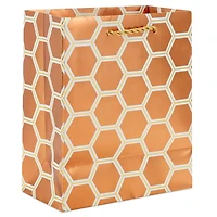 6.5" Copper Hexagons Small Gift Bag for only USD 2.49 | Hallmark