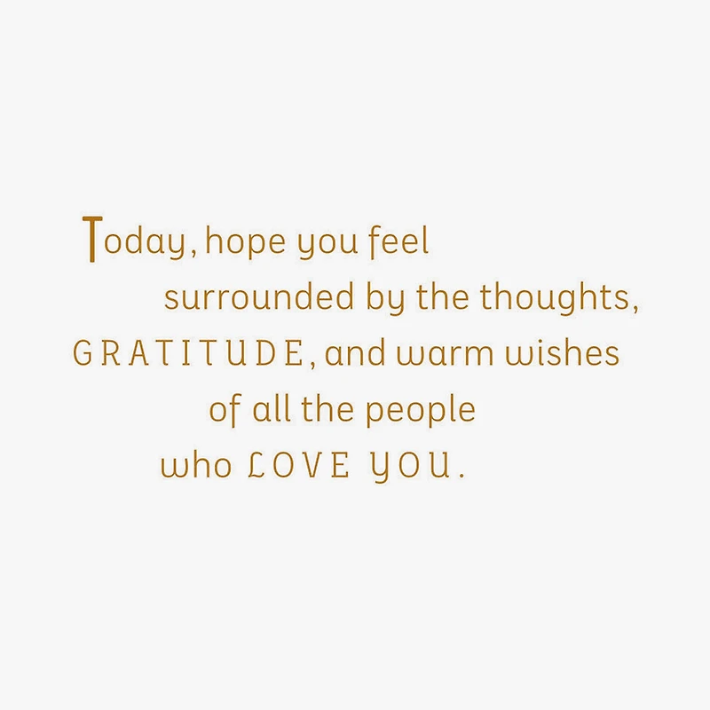 Warm Wishes of Love and Gratitude Gift Card Greeting Father's Day Card for only USD 4.99 | Hallmark