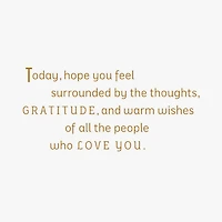 Warm Wishes of Love and Gratitude Gift Card Greeting Father's Day Card for only USD 4.99 | Hallmark