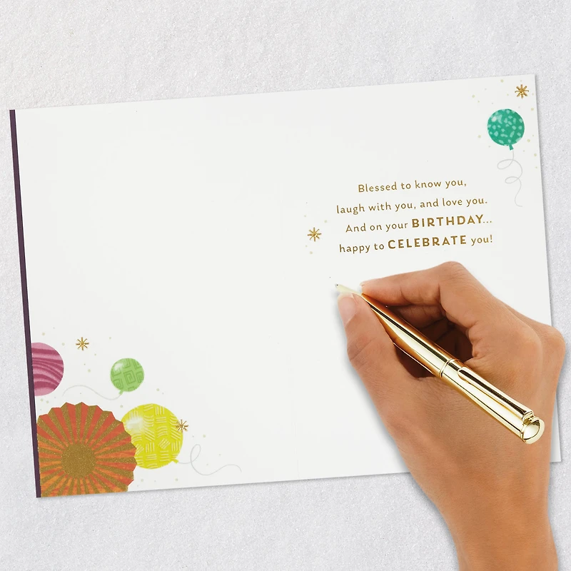 Blessed to Know You Birthday Card for only USD 5.99 | Hallmark