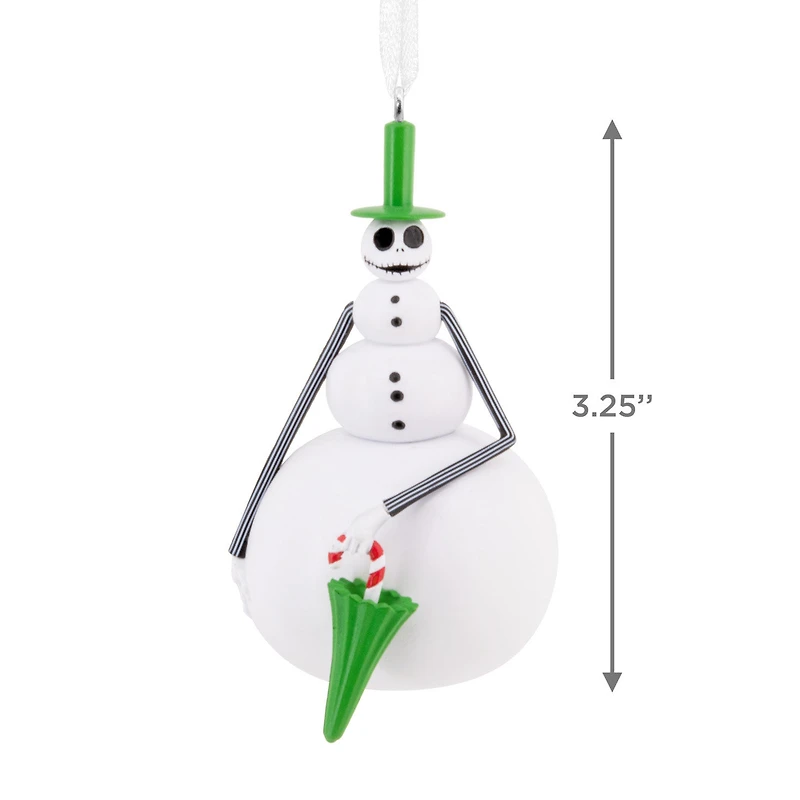 Disney Tim Burton's The Nightmare Before Christmas Snowman Jack Skellington Hallmark Ornament for only USD 11.49 | Hallmark