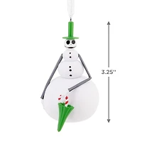 Disney Tim Burton's The Nightmare Before Christmas Snowman Jack Skellington Hallmark Ornament for only USD 11.49 | Hallmark