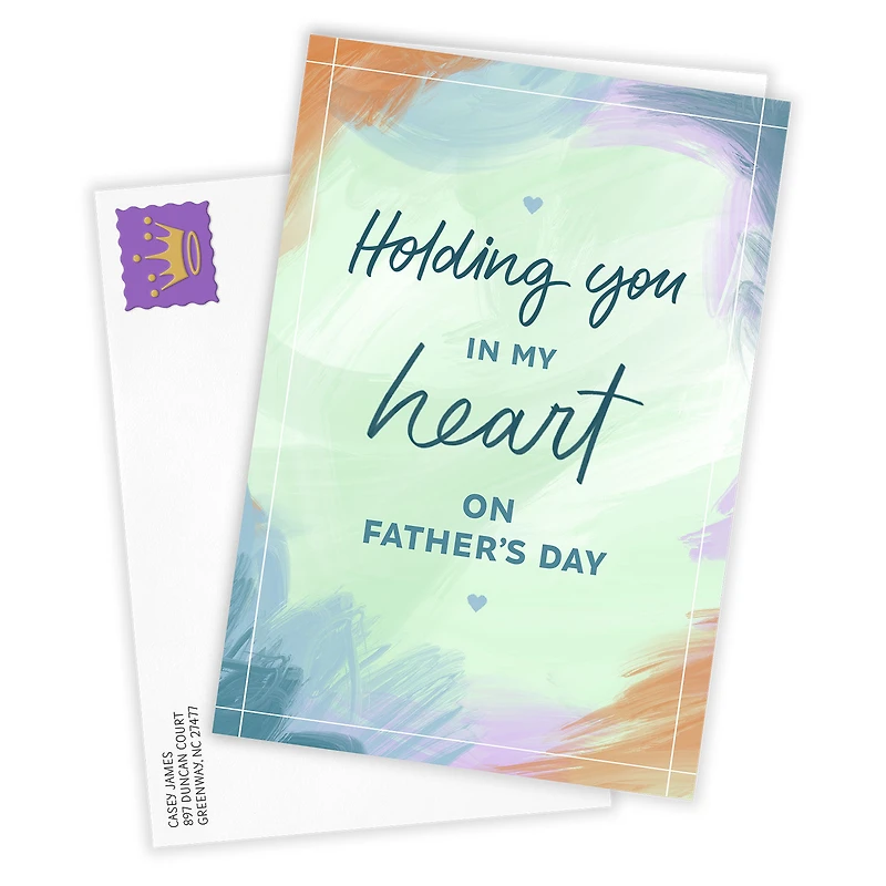 Holding You in My Heart Custom Father's Day Card for Loss of Dad for only USD 4.99 | Hallmark